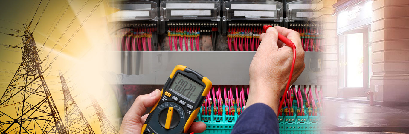 Testing electrical connections with a multimeter